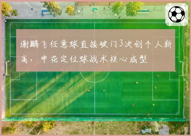谢鹏飞任意球直接破门3次创个人新高，申花定位球战术核心成型