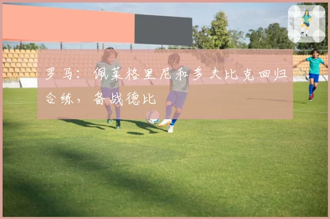 罗马：佩莱格里尼和多夫比克回归合练，备战德比